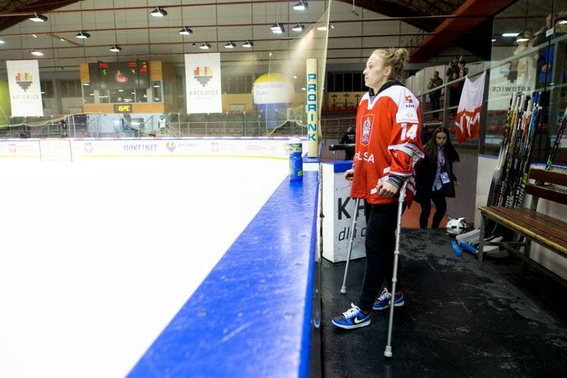 Ice Hockey. Women's World Championship Division 1B. Poland - Italy. 12.04.2022