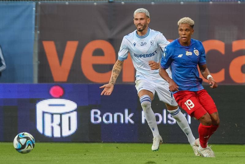 Football. PKO BP Ekstraklasa. Piast Gliwice - Lech Poznan. 22.07.2023