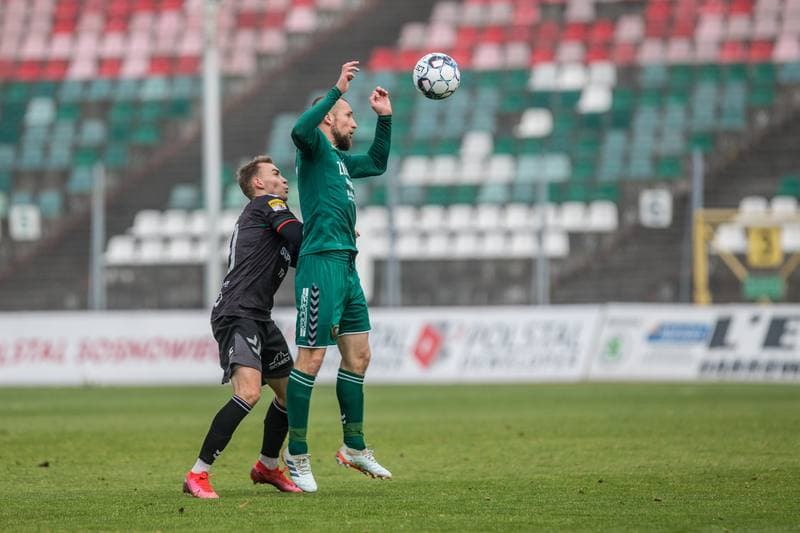Football. Sparing. Zaglebie Sosnowiec - GKS Tychy. 13.11.2021