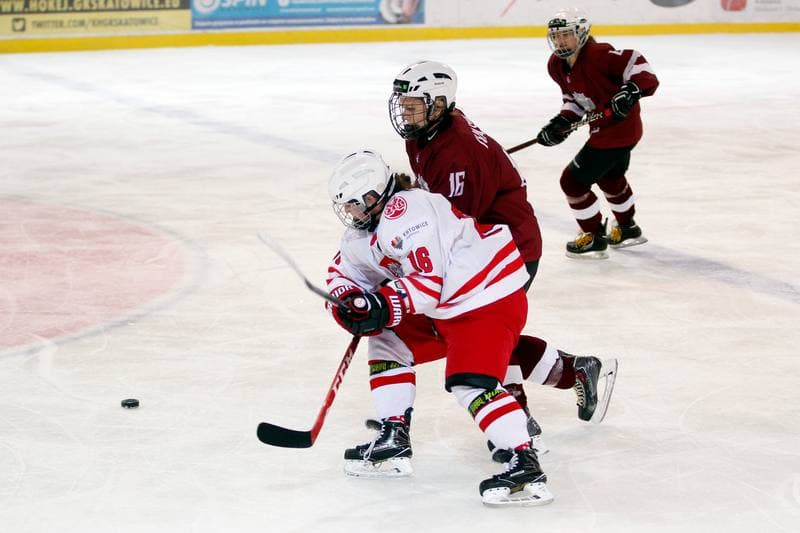 Ice Hockey. TCN. Poland - Latvia. 17.02.2018
