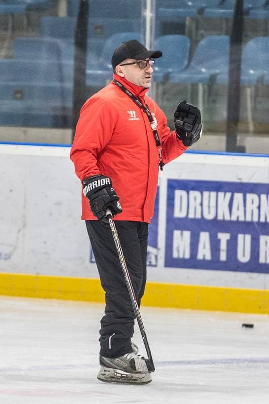 Ice Hockey. Poland national team. Training. 18.04.2022