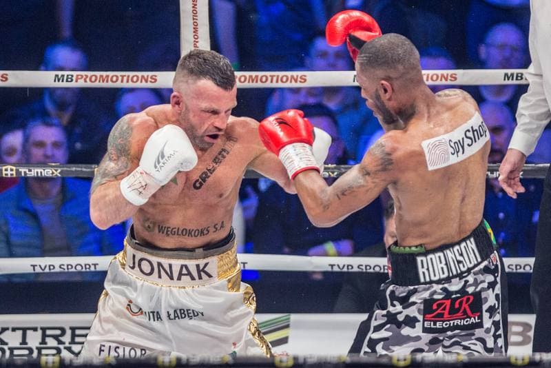 Boxing. Tymex Boxing Night 21. Damian Jonak - Andrew Robinson. 22.04.2022