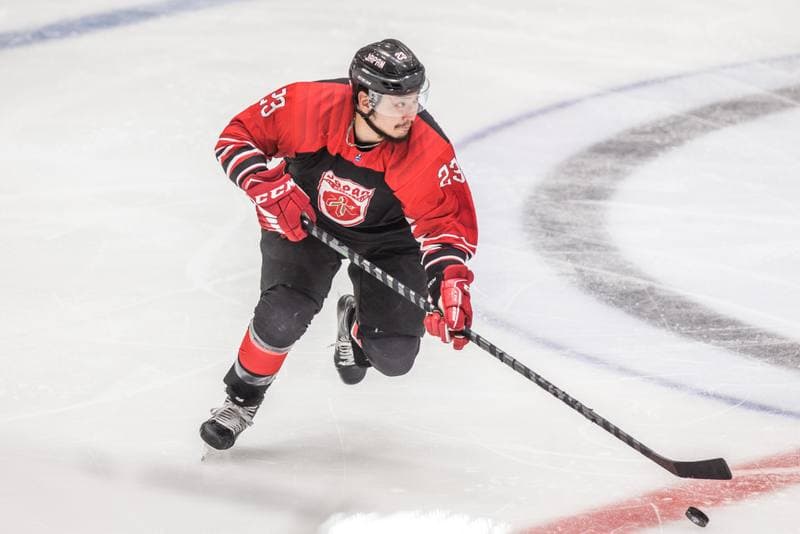 Ice Hockey. World Championship Division 1 Group B. Japan - Estonia. 28.04.2022