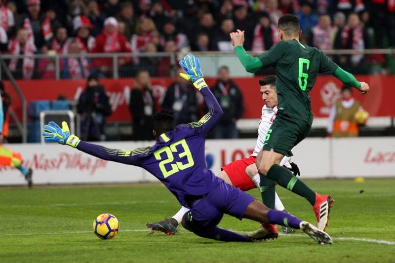 Football. International Friendly. Poland - Nigeria. 23.03.2018