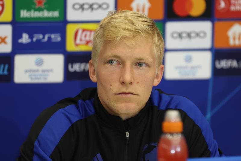 Football. FC Copenhagen. Press Conference. 21.08.2023