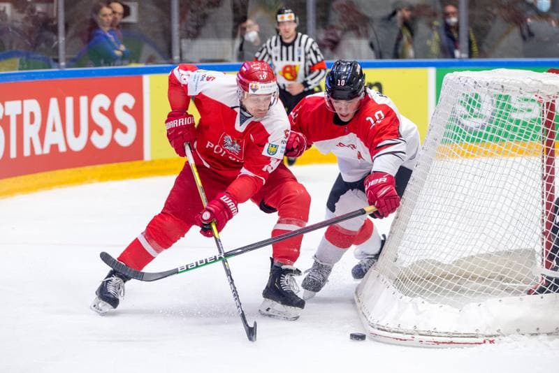 Ice Hockey. World Championship Division 1 Group B. Poland - Japan. 01.05.2022