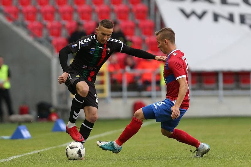 Football. Nice I Liga. GKS Tychy - Rakow Czestochowa. 14.05.2018