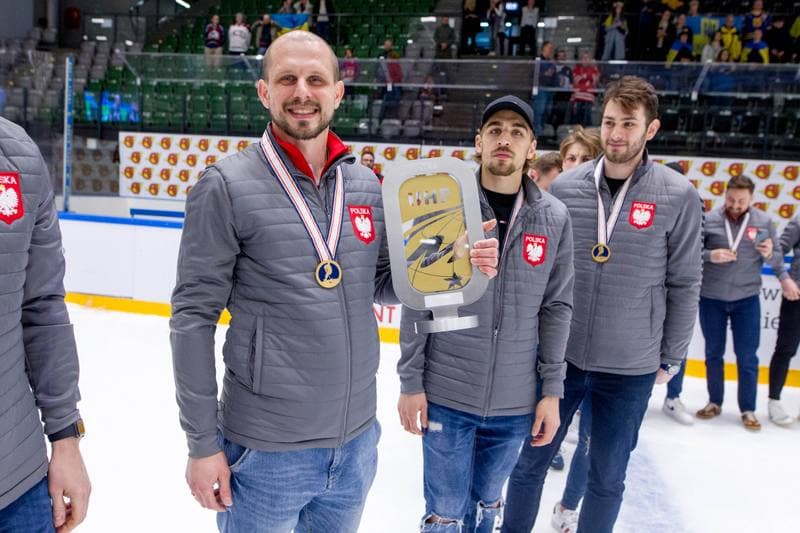 Ice Hockey. World Championship Division 1 Group B. Estonia - Ukraine. 01.05.2022