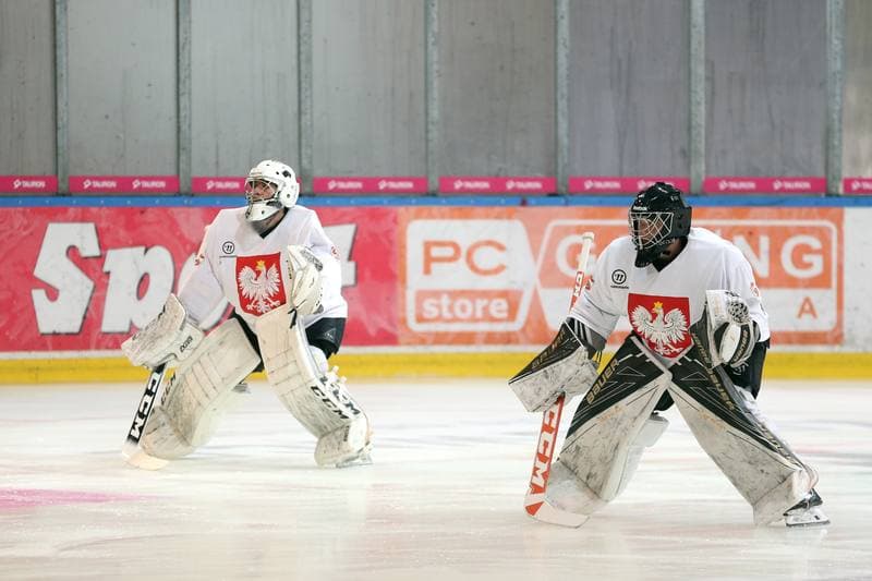 Ice Hockey. Poland national team. Training. 20.08.2018