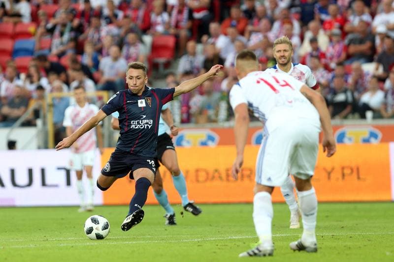 Football. Lotto Ekstraklasa. Gornik Zabrze - Pogon Szczecin. 31.08.2018