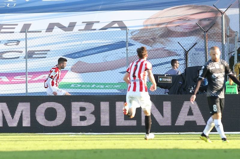 Football. Lotto Ekstraklasa. Zaglebie Sosnowiec - Cracovia Krakow. 30.09.2018