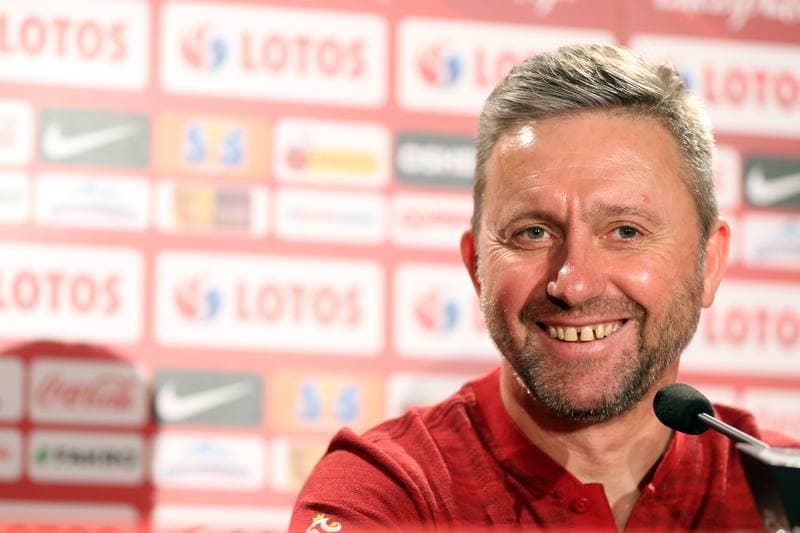 Football. Poland national team. Press Conference. 08.10.2018