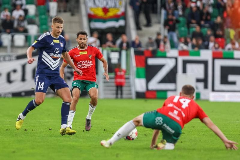 Football. Fortuna I Liga. Zaglebie Sosnowiec - Bruk-Bet Termalica Nieciecza. 24.09.2023