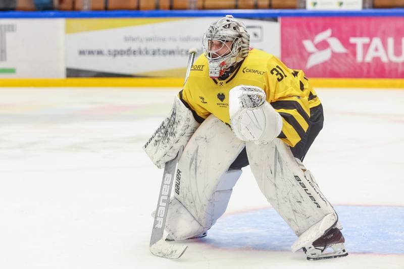 Ice Hockey. Tauron Hokej Liga. GKS Katowice - Zaglebie Sosnowiec. 01.10.2023