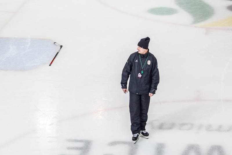 Ice Hockey. Poland national team. Training. 04.01.2022