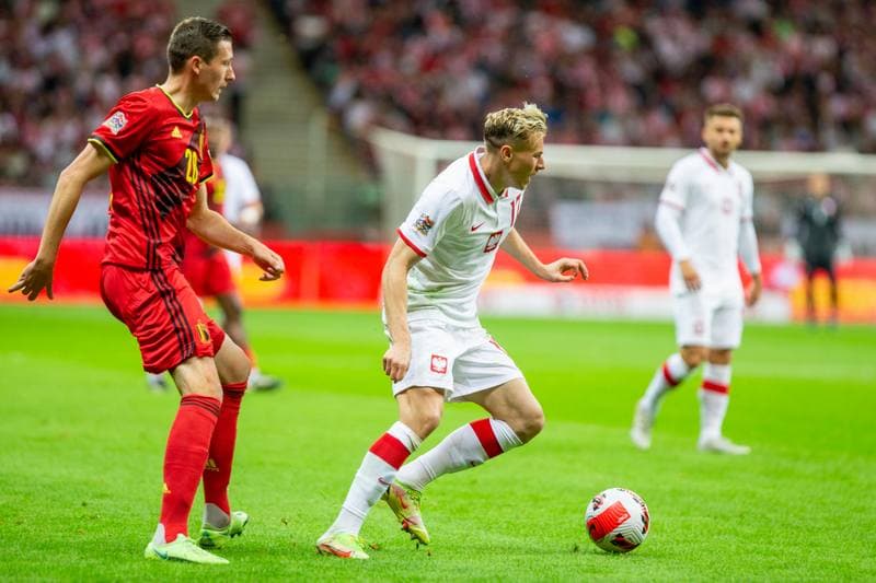 Football. UEFA Nations League. Poland - Belgium. 14.06.2022