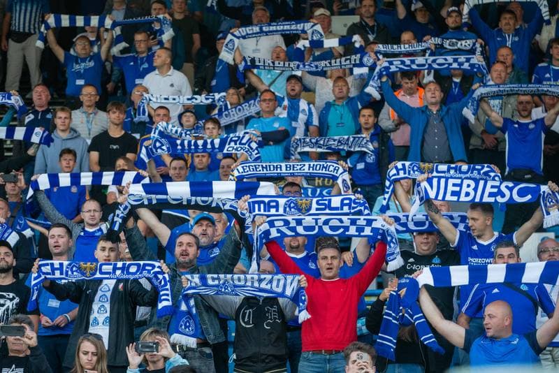 Football. Fortuna I Liga. Ruch Chorzow - Skra Czestochowa. 15.08.2022