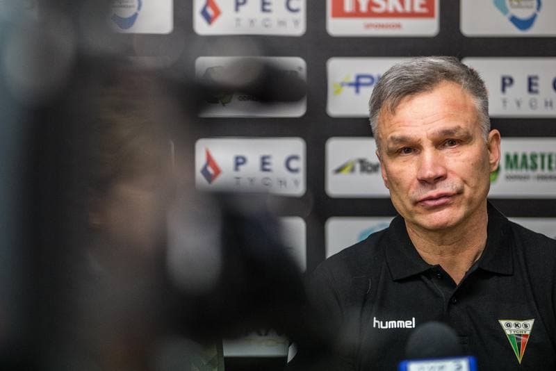 Ice Hockey. GKS Tychy. Press Conference. 05.01.2022