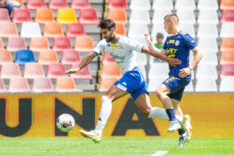 Football. Fortuna I Liga. Podbeskidzie Bielsko-Biala - Arka Gdynia. 17.07.2022
