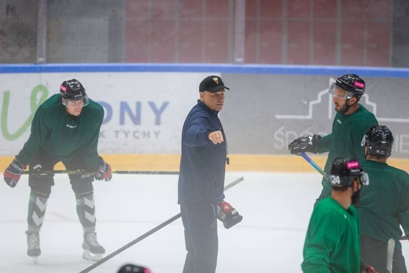 Ice Hockey. GKS Tychy. Training. 26.07.2022