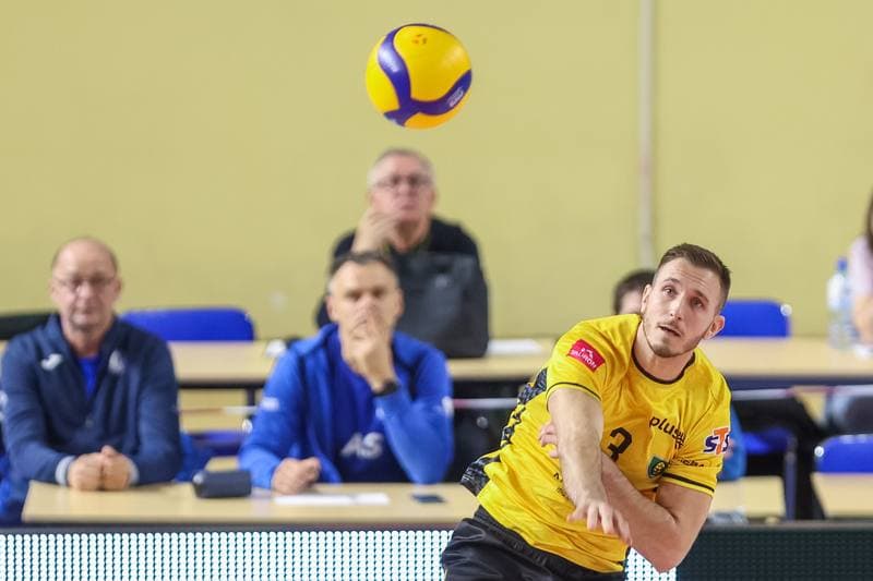 Volleyball. PlusLiga. GKS Katowice - Slepsk Malow Suwalki. 30.10.2023
