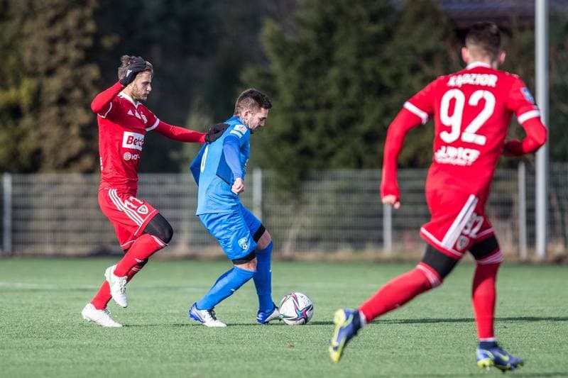 Football. Sparing. Piast Gliwice - LKS Goczalkowice Zdroj. 15.01.2022