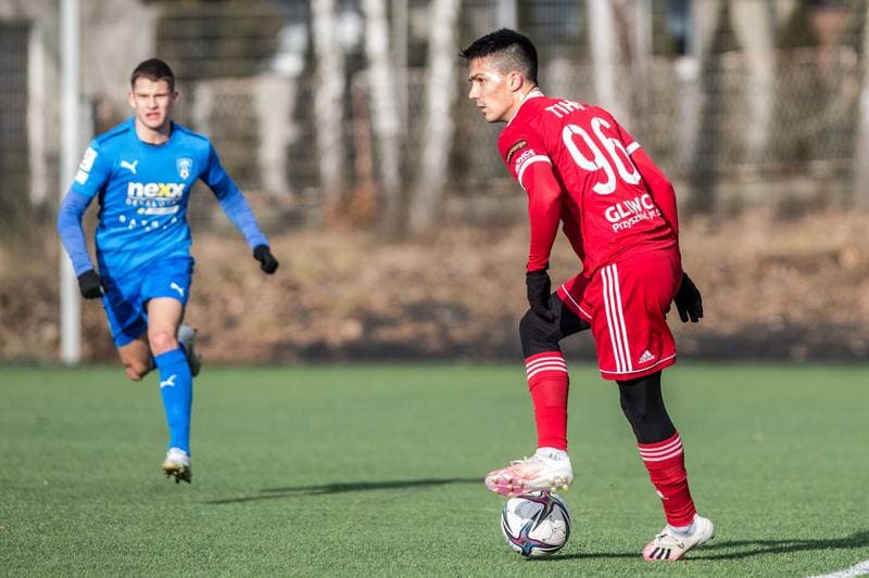 Football. Sparing. Piast Gliwice - LKS Goczalkowice Zdroj. 15.01.2022