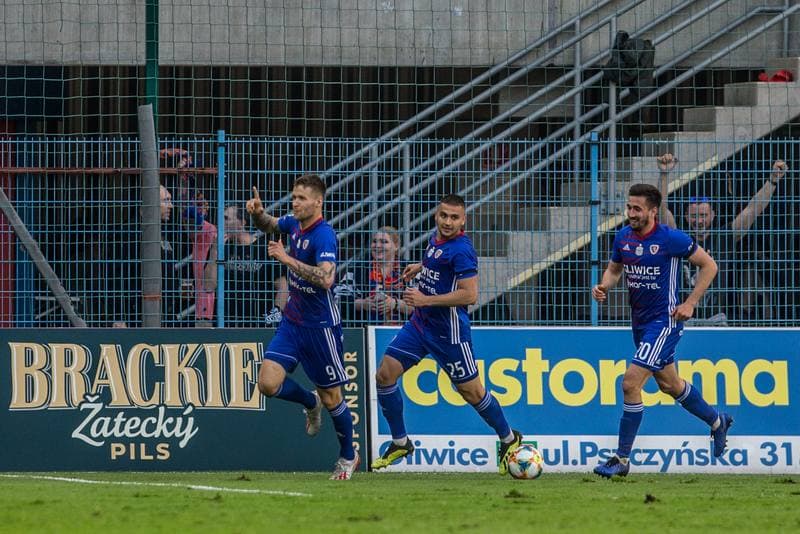 Football. Lotto Ekstraklasa. Piast Gliwice - Lech Poznan. 19.05.2019