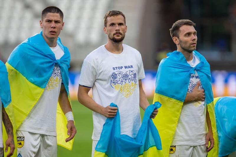 Football. UEFA Champions League. Dynamo Kyiv - Sturm Graz. 03.08.2022