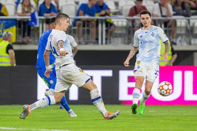 Football. UEFA Champions League. Dynamo Kyiv - Sturm Graz. 03.08.2022