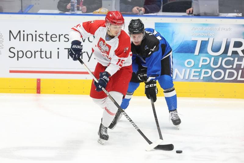 Ice Hockey. Euro Ice Hockey Challenge. Poland - Estonia. 09.11.2023