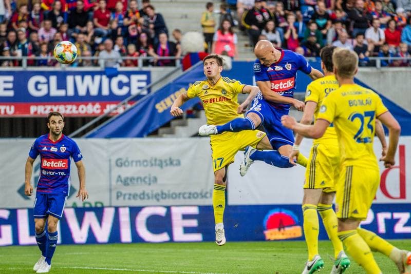 Football. UEFA Champions League. Piast Gliwice - BATE Borisov. 17.07.2019