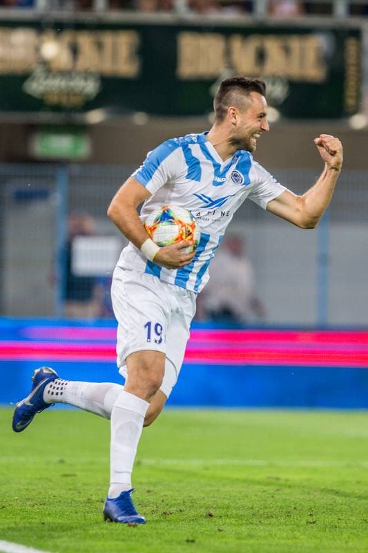 Football. UEFA Europa League. Piast Gliwice - Riga FC. 25.07.2019