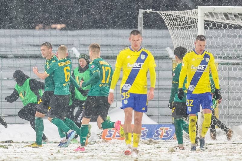 Football. Fortuna I Liga. GKS Katowice - Arka Gdynia. 02.12.2023