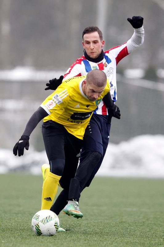 Football. Friendly Match. GKS Katowice - Odra Opole. 25.01.2017