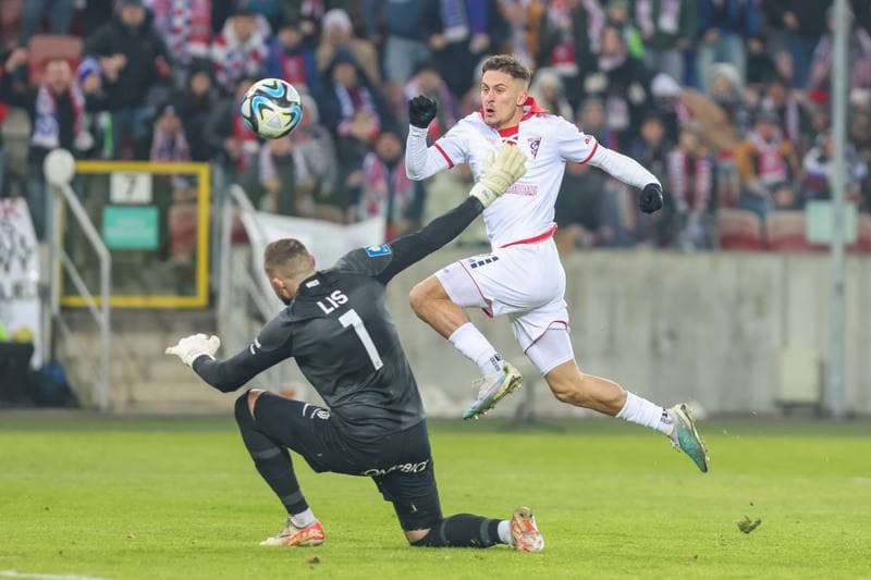 Football. PKO BP Ekstraklasa. Gornik Zabrze - Warta Poznan. 15.12.2023