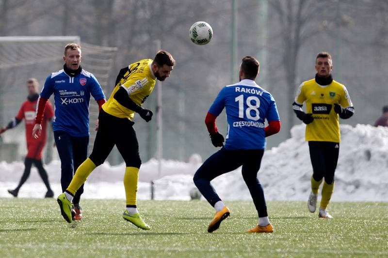 Football. Sparing. GKS Katowice - Rakow Czestochowa. 11.02.2017