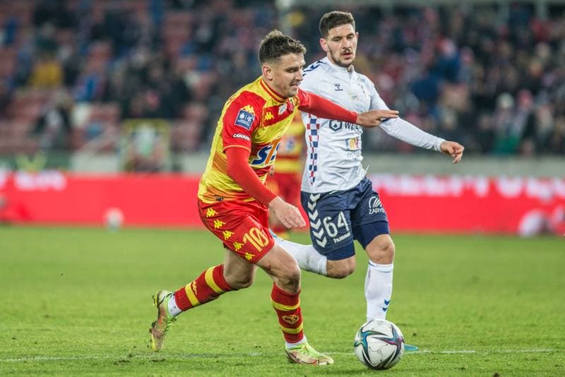 Football. PKO BP Ekstraklasa. Gornik Zabrze - Jagiellonia Bialystok. 14.02.2022