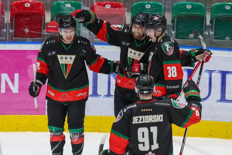 Ice Hockey. Tauron Hokej Liga. Zaglebie Sosnowiec - GKS Tychy. 20.12.2023