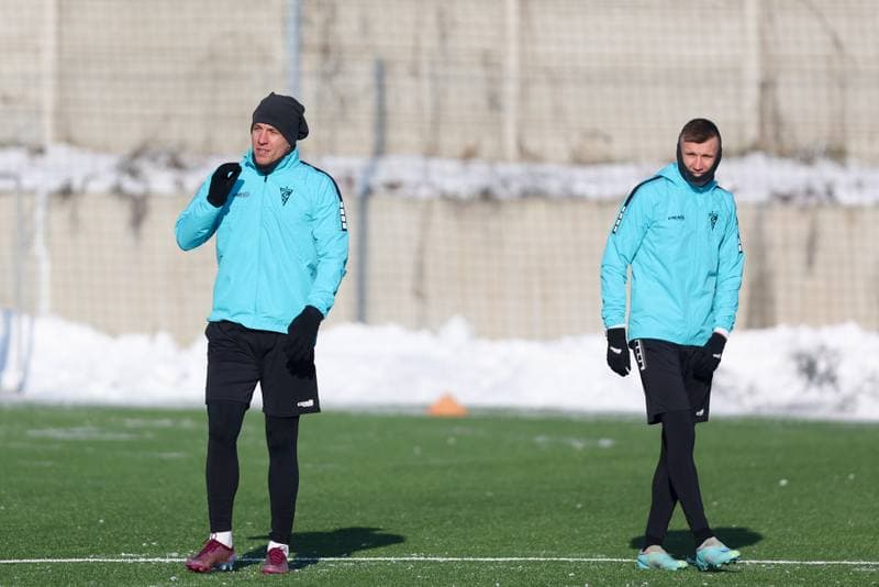 Football. Gornik Zabrze. Training. 10.01.2024