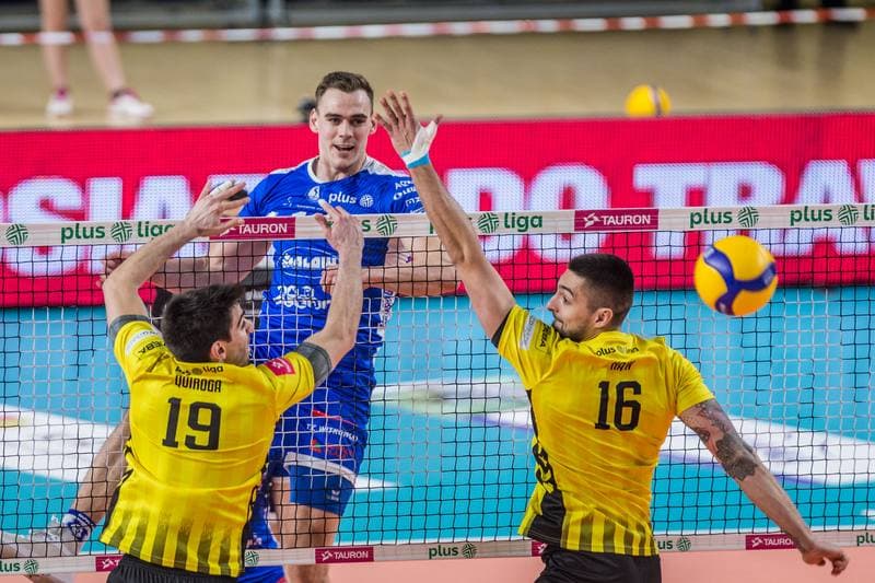 Volleyball. PlusLiga. GKS Katowice - Slepsk Malow Suwalki. 25.02.2022