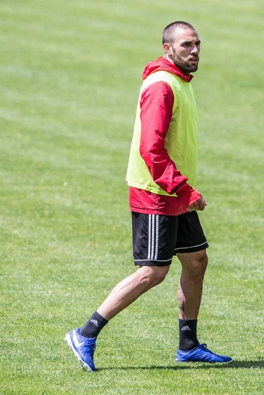 Football. Gornik Zabrze. Training. 12.05.2020