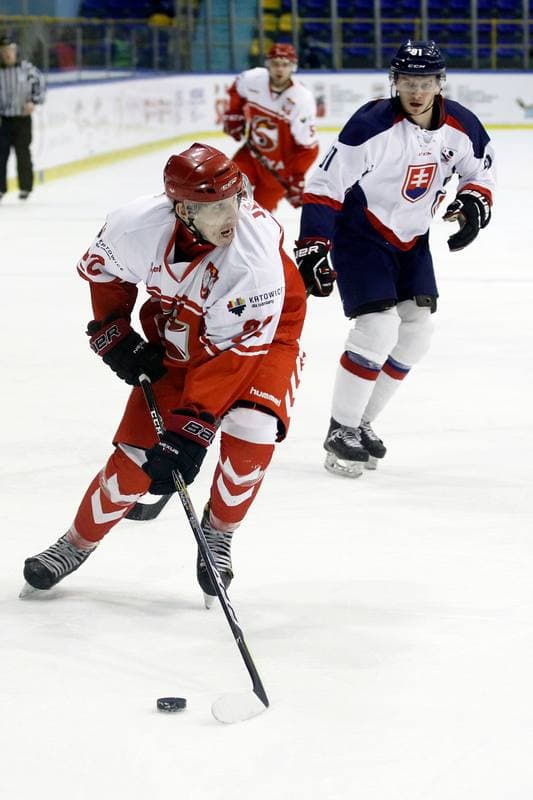 Ice Hockey. International Friendly Match. Poland - Slovakia B. 07.04.2017