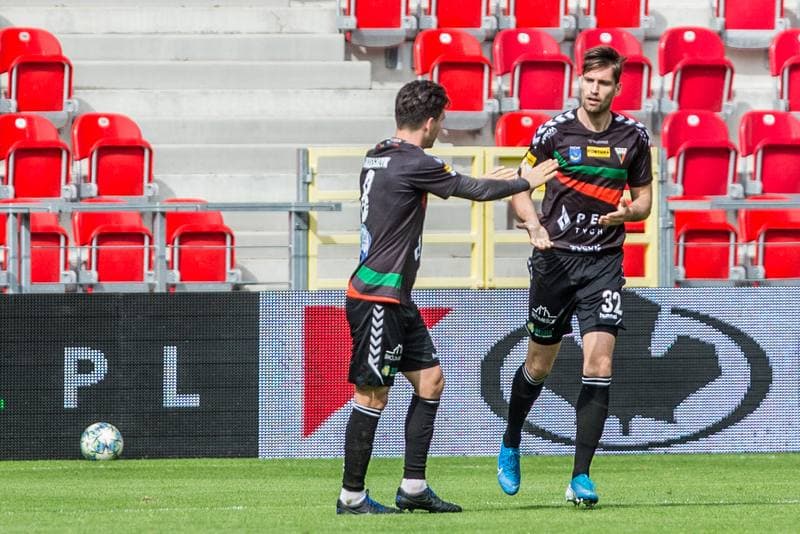 Football. Fortuna I Liga. GKS Tychy - Chojniczanka Chojnice. 07.06.2020