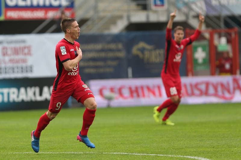 Football. Lotto Ekstraklasa. Piast Gliwice - Slask Wroclaw. 06.05.2017