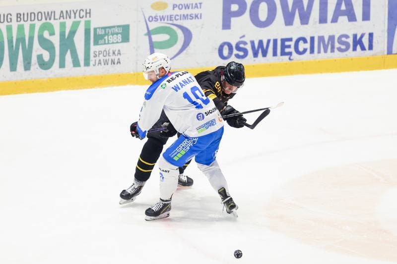 Ice Hockey. Tauron Hokej Liga. Re-Plast Unia Oswiecim - GKS Katowice. 01.02.2024