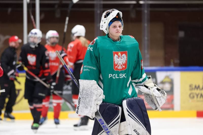Ice Hockey. Poland national team. Training. 05.02.2024