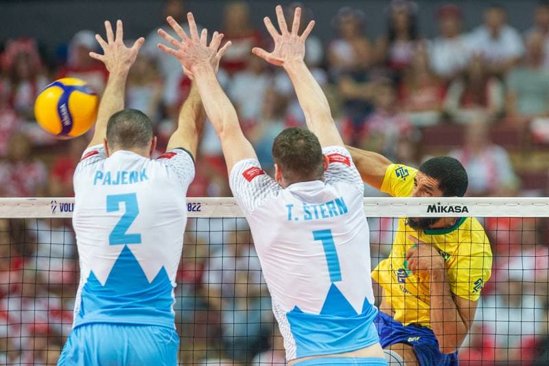 Volleyball. FIVB Men's World Championship. Brazil - Slovenia. 11.09.2022