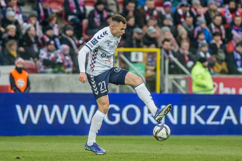 Football. PKO BP Ekstraklasa. Gornik Zabrze - Cracovia Krakow. 06.03.2022