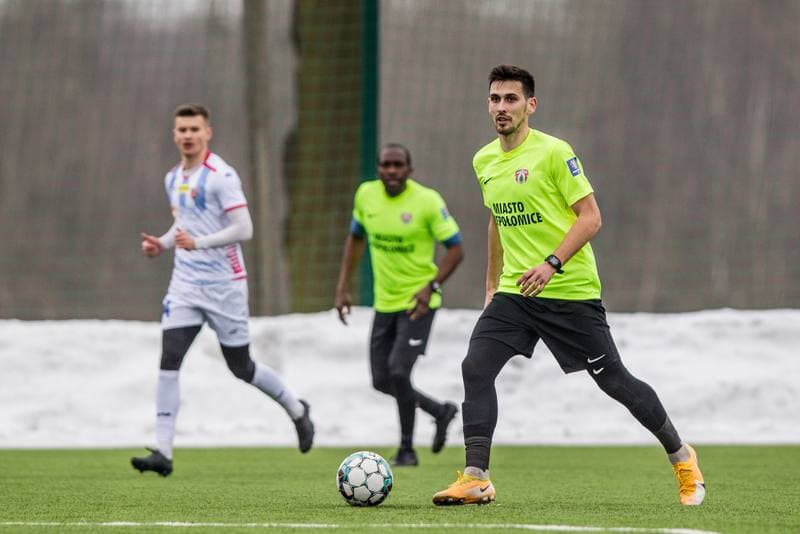 Football. Sparing. Odra Opole - Puszcza Niepolomice. 22.01.2021